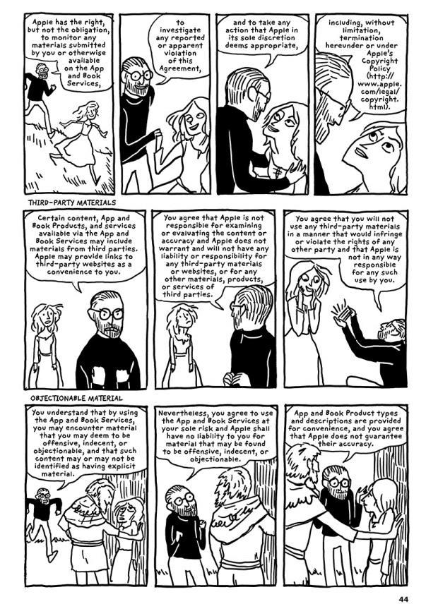  The Graphic Novel, Page 44, After Kate Beaton (R. Sikoryak)