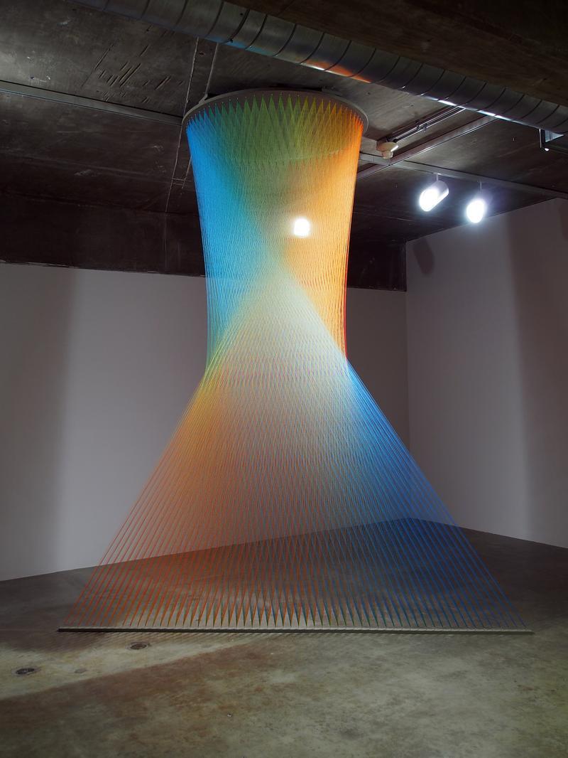 'Plexus No. 24,' 2013, Site-specific installation at the Contemporary Art Museum, Houston, TX