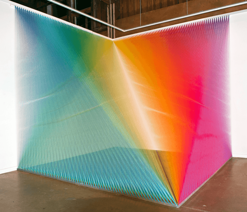 'Plexus no. 5,' 2011Site-specific installation at Pump Projects for the 2011 Texas Biennial, Austin, TX
