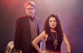 As a part of the Afro-Andean Funk duo, Araceli Poma, a Latin Grammy-nominated Peruvian singer and producer, together with bassist, composer and producer Matt Geraghty, often makes music about Indigenous language, culture and shamanism.